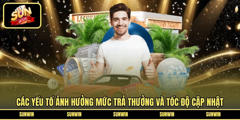 Các yếu tố ảnh hưởng mức trả thưởng và tốc độ cập nhật